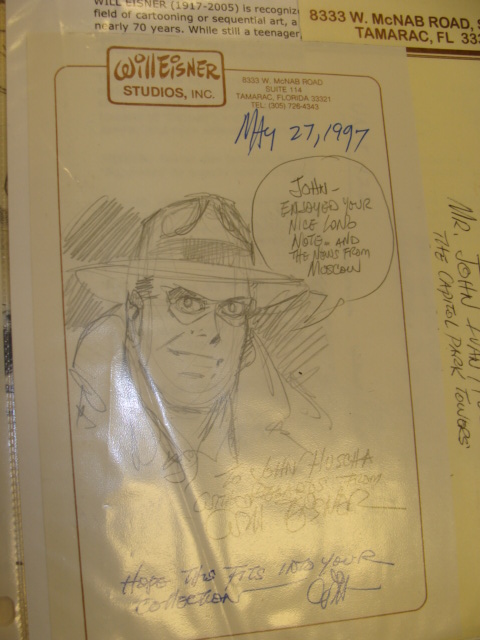 Appraisal: Will Eisner American - THE SPIRIT Pencil on Will Eisner