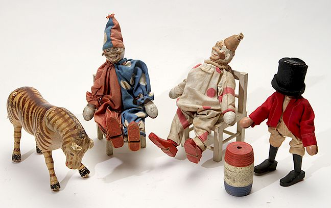 Appraisal: Schoenhut Circus Toys Exclusive on Bidsquare A group of toys