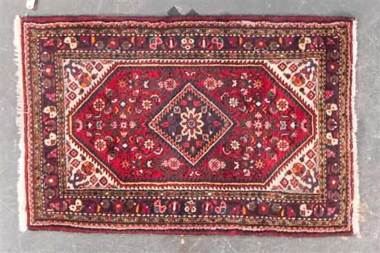 Appraisal: Hamadan rug Iran circa x Estimate - Good condition