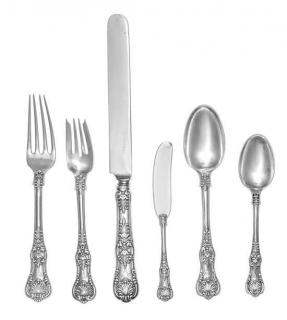 Appraisal: An American Silver Flatware Service Tiffany Co New York NY