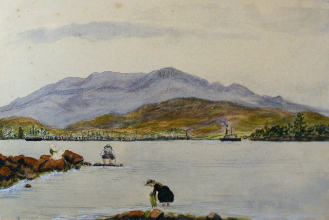 Appraisal: Emma Minnie Boyd - The Derwent River Tasmania with Mt