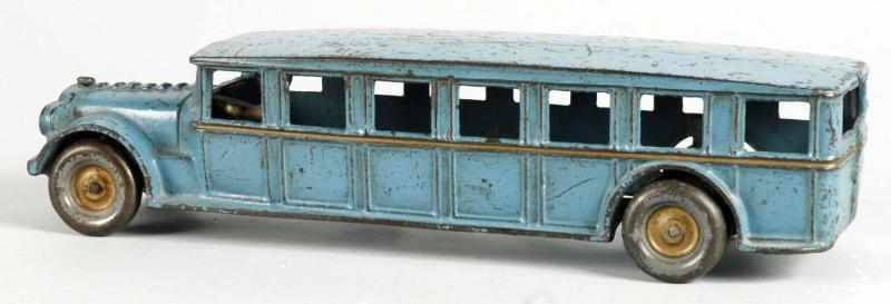 Appraisal: Cast Iron Arcade Fageol Safety Coach Bus Toy Description American