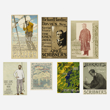 Appraisal: Various Artists SEVEN POSTERS FOR SCRIBNER'S MAGAZINE - lithograph in