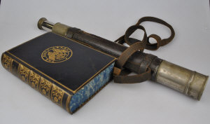 Appraisal: A Navy League prize single draw telescope by Hughes Son