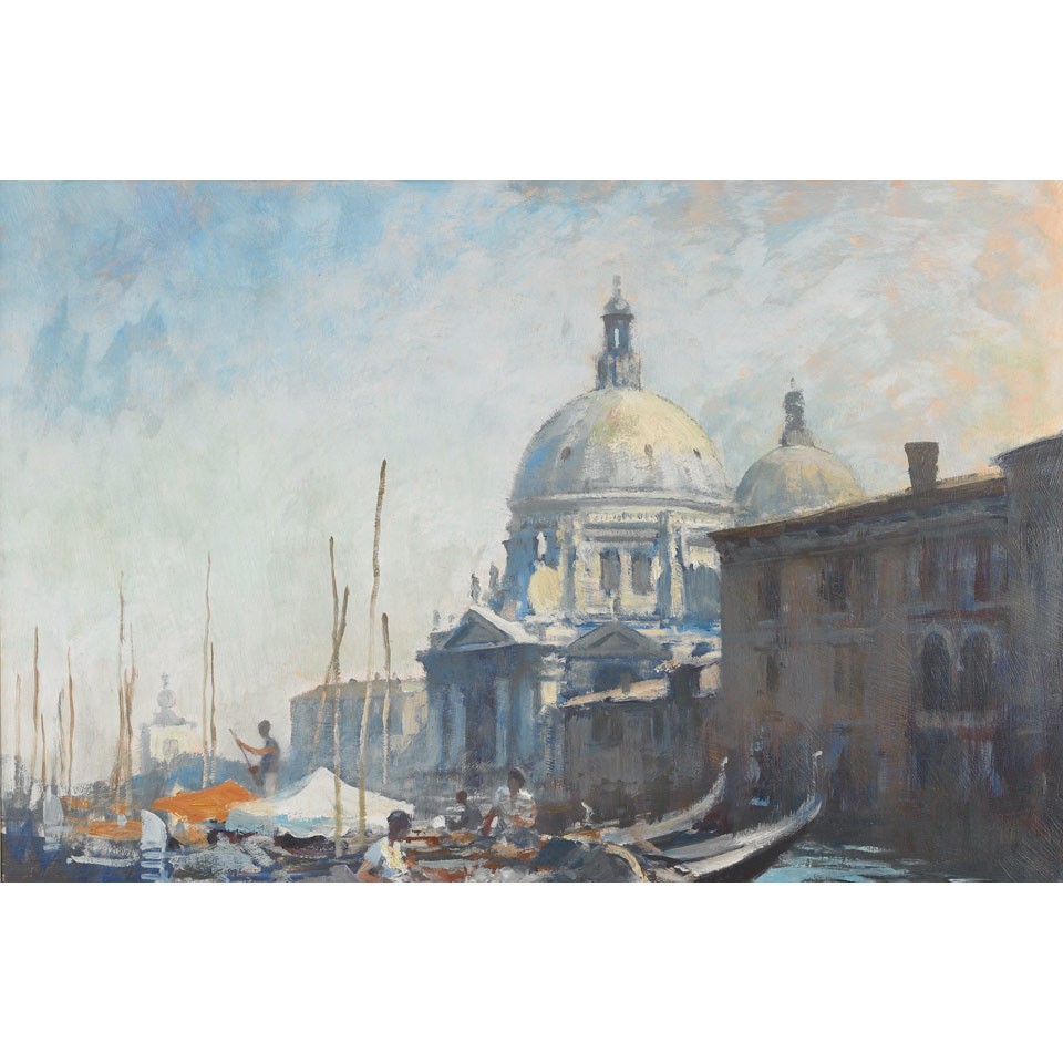 Appraisal: Edward Seago - British SANTA MARIA DELLA SALUTE CHURCH OF