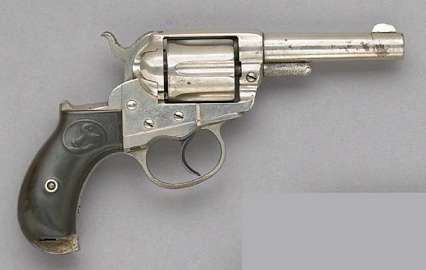 Appraisal: A Colt Model Lightning double action revolver Serial no for