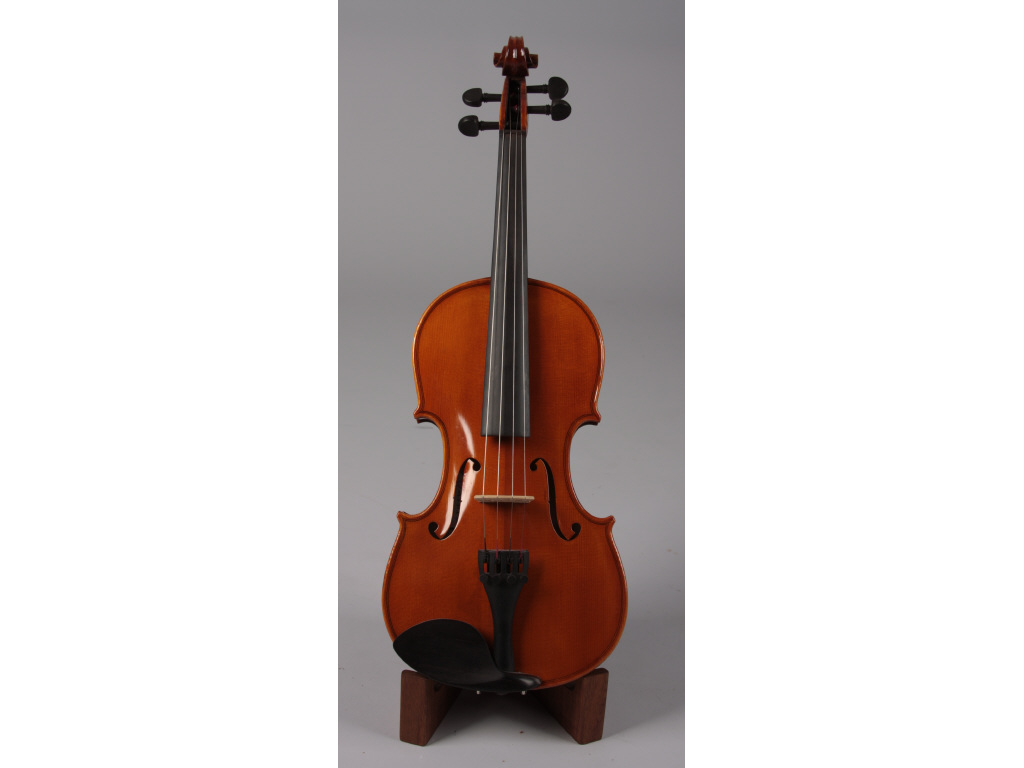 Appraisal: Chinese Violin Oxford brand label With older hardshell case -