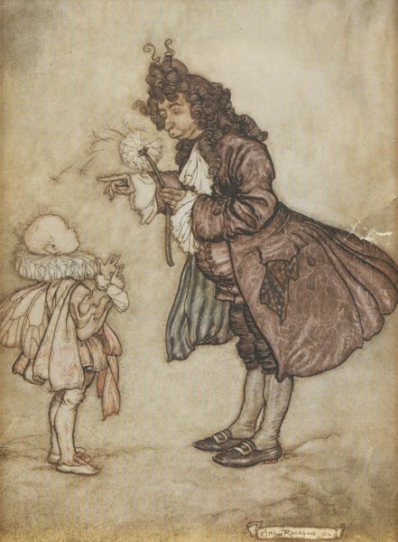 Appraisal: AFTER ARTHUR RACKHAM AMERICAN - When Her Majesty wants to