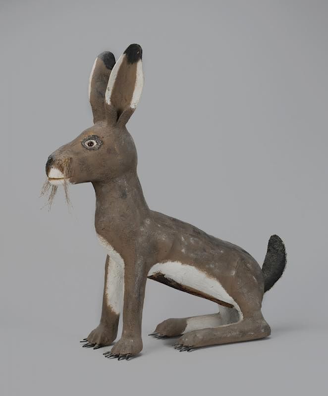 Appraisal: Jackrabbit by Felipe Archuleta Felipe Archuleta - Jackrabbit mixed media