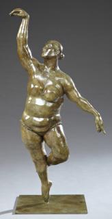 Appraisal: Mauro Corda - French La Danseuse bronze signed and numbered