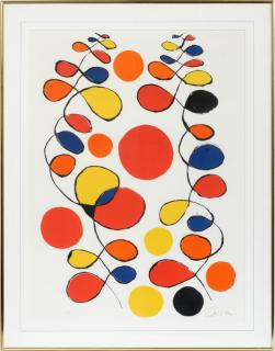 Appraisal: ALEXANDER CALDER COLOR LITHOGRAPH ALEXANDER CALDER AMERICAN - COLOR LITHOGRAPH