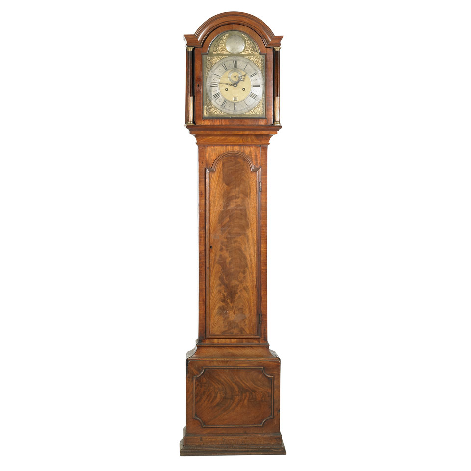 Appraisal: Jason Cox Long Acre London English Mahogany Tall Case Clock