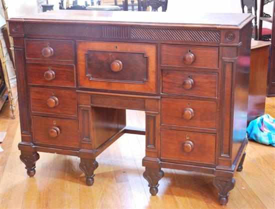 Appraisal: An Australian cedar chest of drawers Circa The rectangular top