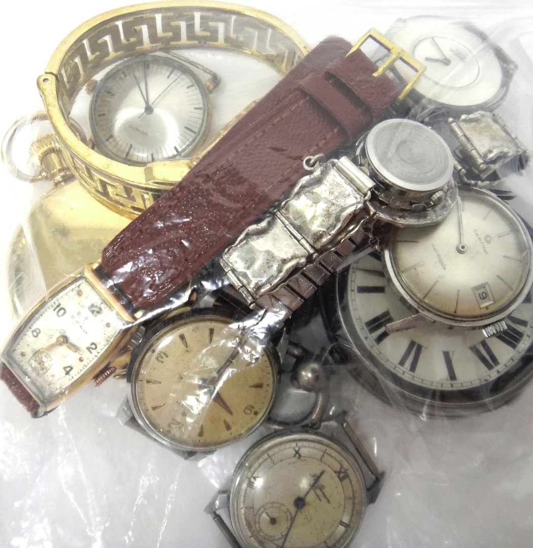 Appraisal: A gentleman's silver cased key wind openfaced pocket watch Birmingham