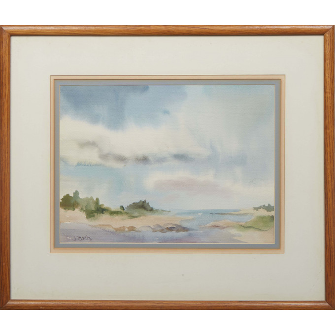 Appraisal: Judi Polivka Betts Louisiana Illinois - Seaside View th c