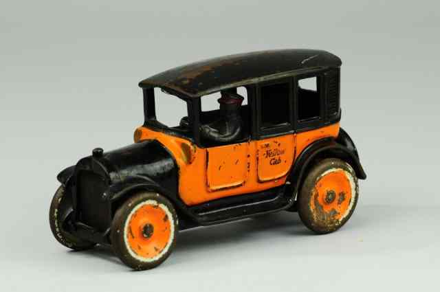 Appraisal: YELLOW CAB Arcade cast iron painted in familiar orange and