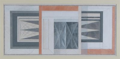 Appraisal: Sir Thomas Monnington P R A - Abstract design Pencil