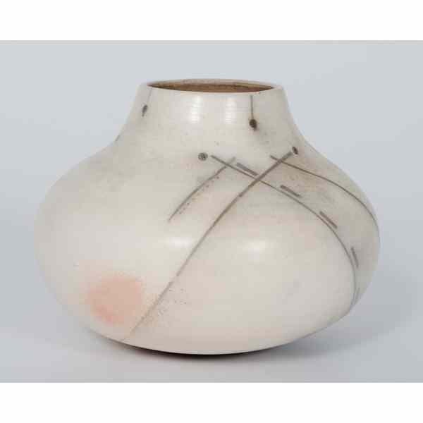 Appraisal: Mark Kuzio Untitled Vessel Potters' Market Born USA ca Earthenware