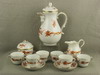 Appraisal: TEA SET - Fifteen piece Meissen porcelain demi-tasse tea set