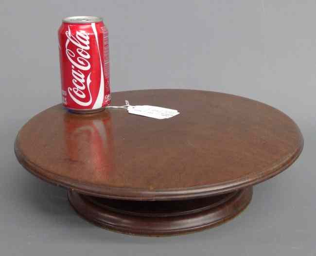 Appraisal: Early lazy susan '' Diameter '' Ht