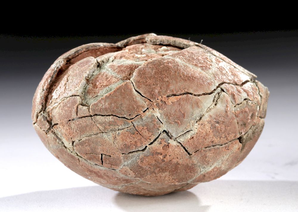 Appraisal: Chinese Fossilized Dinosaur Egg - Psittacosaurus Central Eastern Asia China