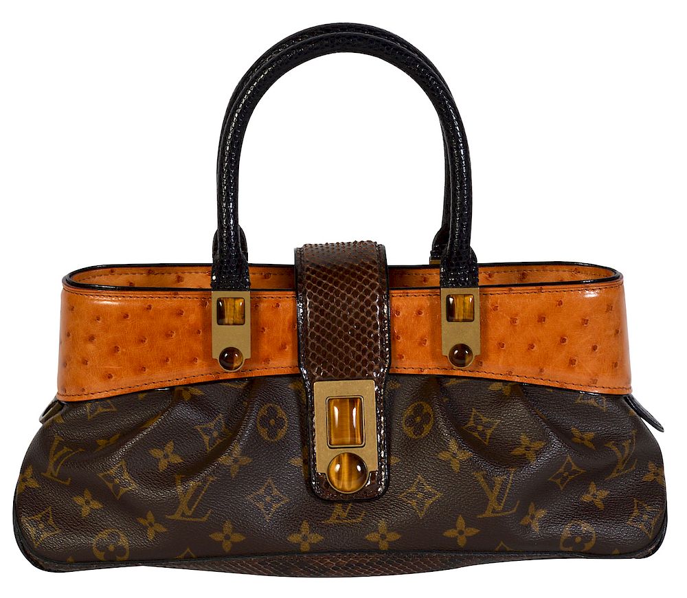 Appraisal: Louis Vuitton Monogrammed Handbag 'Macha Waltz' Limited Edition Louis Vuitton