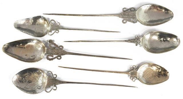 Appraisal: lot of Silver content unknown and other tupu shawl pins