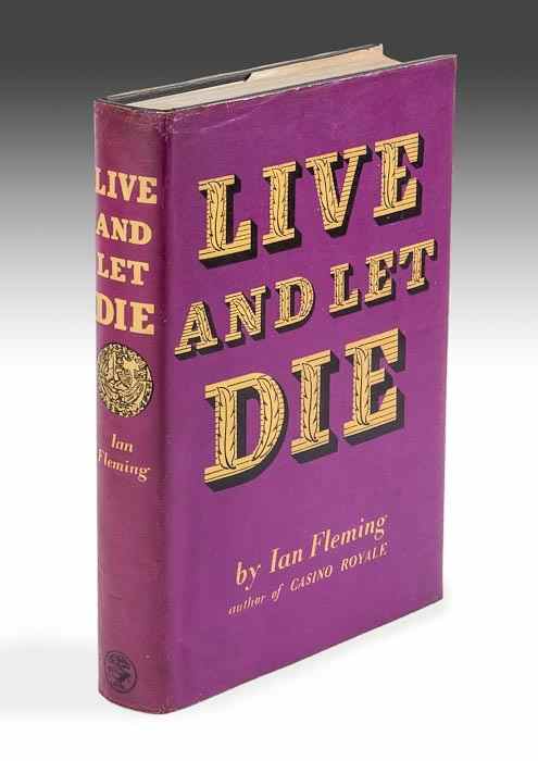 Appraisal: Fleming Ian Live and Let Die first edition ink ownership