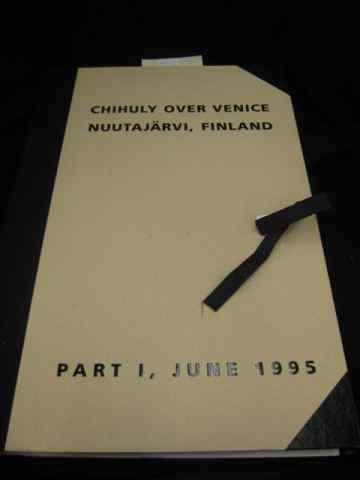 Appraisal: Portfolio Book Chihuly over Venice Chihuly over Venice Finland part