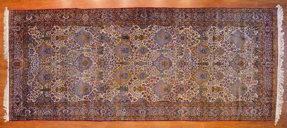 Appraisal: Antique Kerman Carpet Persia x circa Condition Absence of a