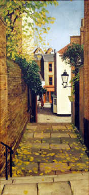 Appraisal: Kate Lovegrove 'Towards Heath Street' Oil on canvas on board