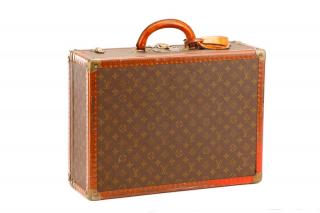 Appraisal: Louis Vuitton Small Monogram Canvas Suitcase Louis Vuitton French founded