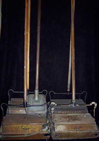 Appraisal: Three Ewbank carpet sweepers another and a buffer