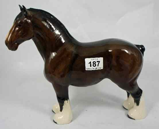 Appraisal: Beswick Burnham Beauty Brown Gloss