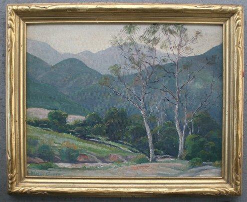 Appraisal: CONFER Harlan American - Plein Aire Landscape Oil Masonite ''