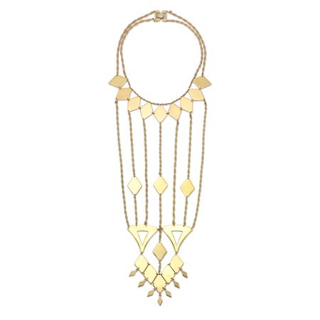 Appraisal: Monet Runway Bib Necklace Estimate -