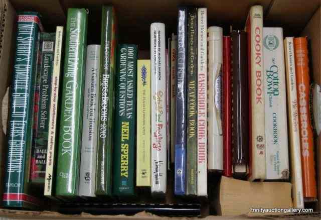 Appraisal: Lot of Vintage Cookbooks Gardening BooksFrom the estate is a