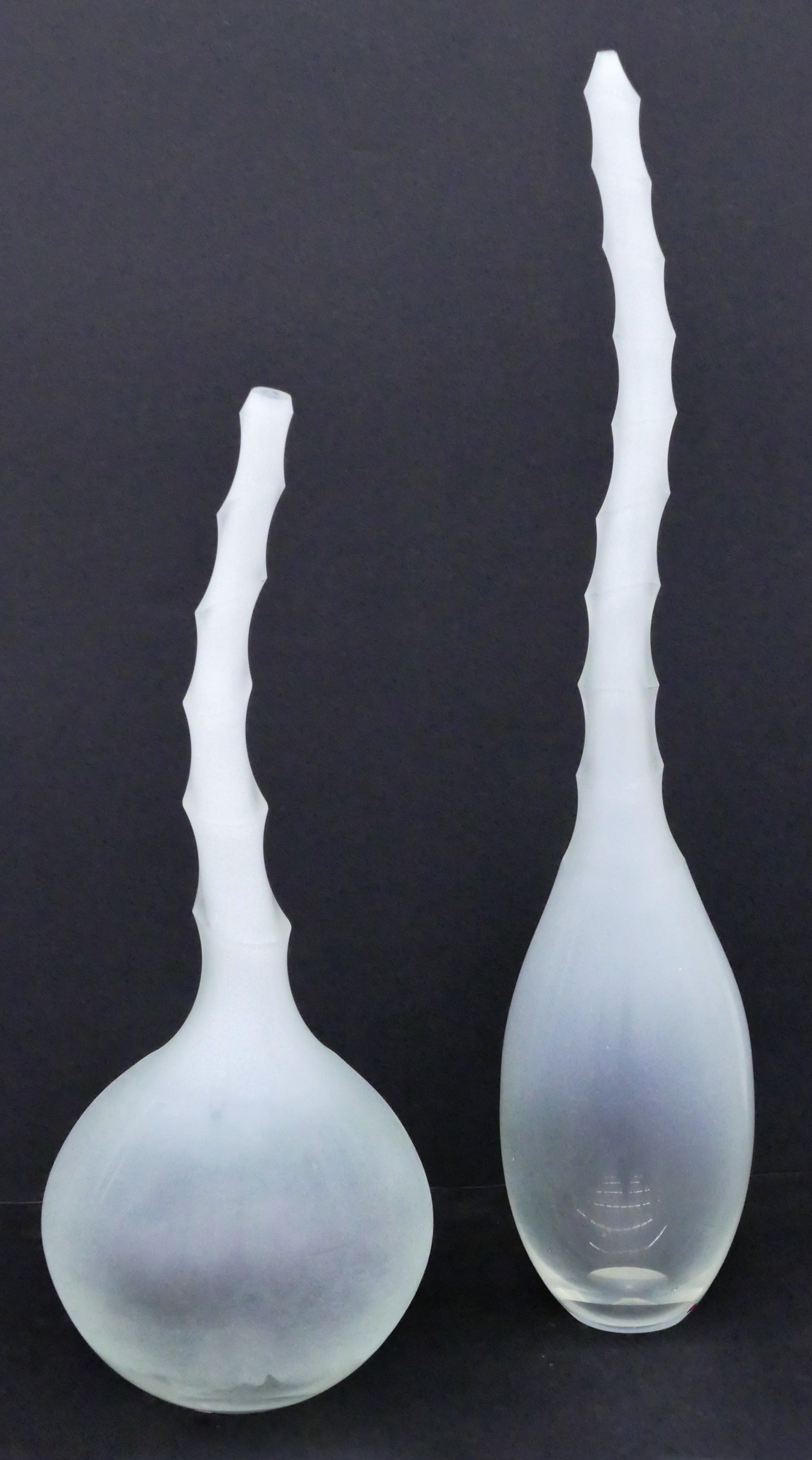 Appraisal: Christopher Lydon st Cent American Ribbed Bottles Blown Glass ''