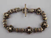 Appraisal: A silver bracelet of antique design signed JENKS approx cm