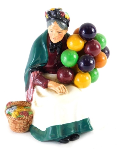 Appraisal: A Royal Doulton figure The Old Balloon Seller HN printed