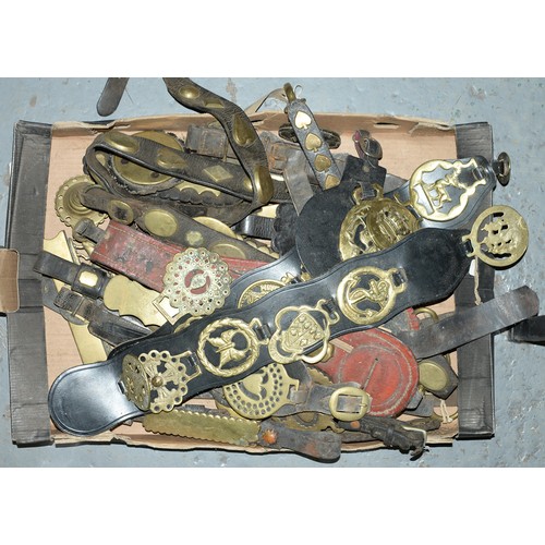 Appraisal: Miscellaneous horse brasses various patterns