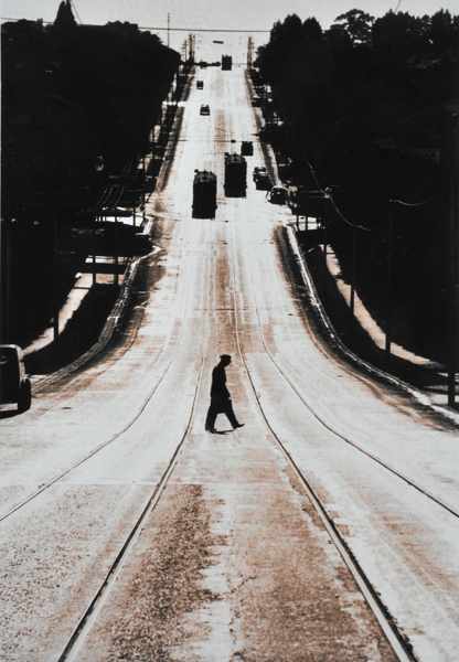 Appraisal: MARK STRIZIC BORN Riversdale Road Camberwell silver gelatin photograph signed