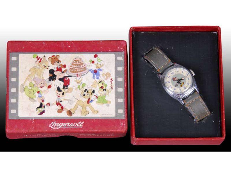 Appraisal: Ingersoll US Time Walt Disney Jiminy Cricket Description One of