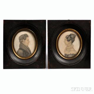 Appraisal: Demarest act New Jersey or Maryland c - Portrait Miniatures