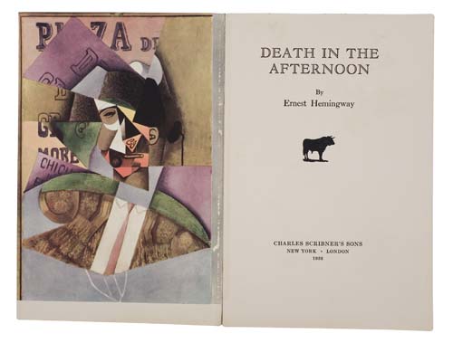 Appraisal: HEMINGWAY ERNEST Death in the Afternoon Printer's proof sheets Containing