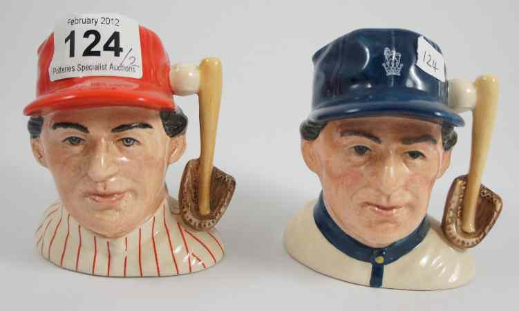 Appraisal: Royal Doulton Small Character Jug The Baseball Player D together