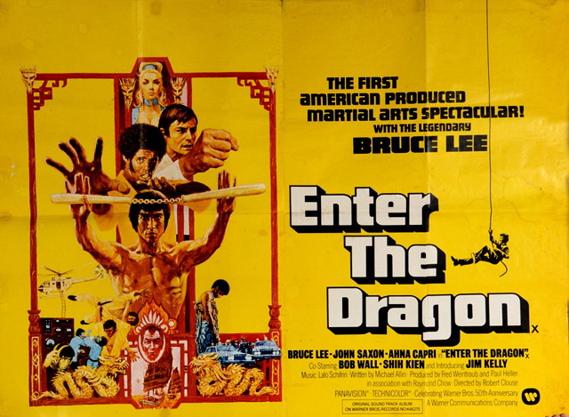 Appraisal: ENTER THE DRAGON Warner Brothers action starring Bruce Lee British