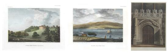 Appraisal: A Pair of works depicting British Landscapes together with a