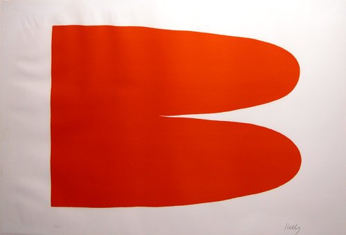 Appraisal: A classic Ellsworth Kelly image from the mid 's published