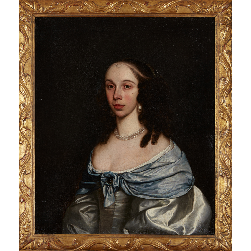 Appraisal: ATTRIBUTED TO WILLIAM CLARET BRITISH - PORTRAIT OF A LADY